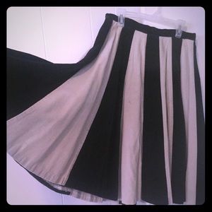 Vintage Corduroy swing skirt